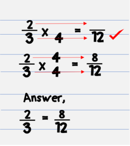 equivalent fraction problem 2 | MATH LOVER