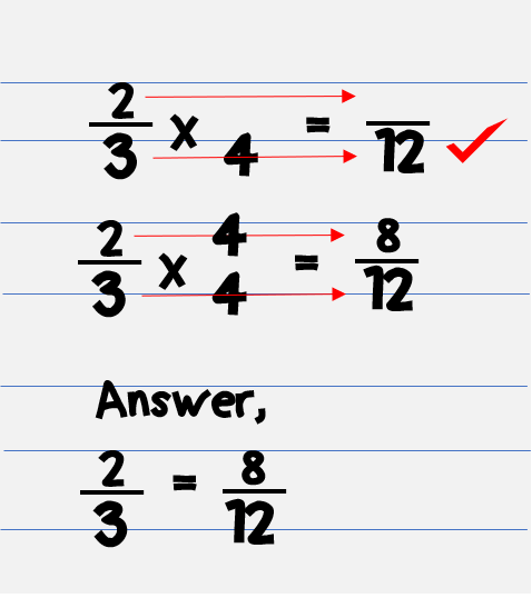 equivalent fraction problem 2