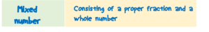 mixed-number-definition