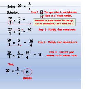 Multiplying Fractions – Examples 5 | MATH LOVER